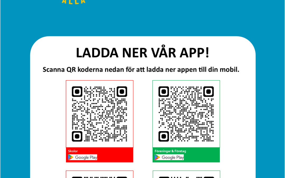 SPELSCHEMAT FÖR FÖRENINGAR OCH FÖRETAG KLART!